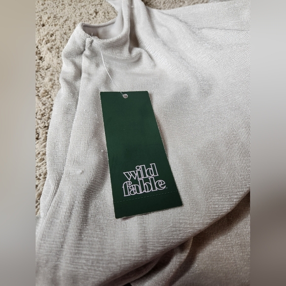 Wild Fable Women's Square Neck Midi Dress Size M - Picture 6 of 13